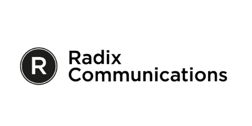 Radix Communications logo.